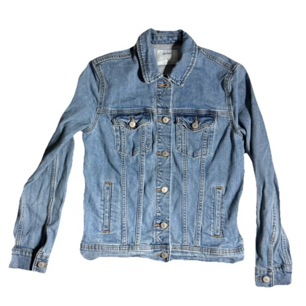 Old Navy Women's Jean Jacket Size M‎  Cotton/ Spandex